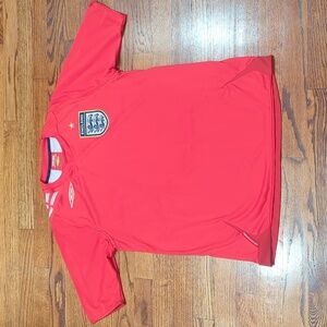 Vintage England soccer jersey